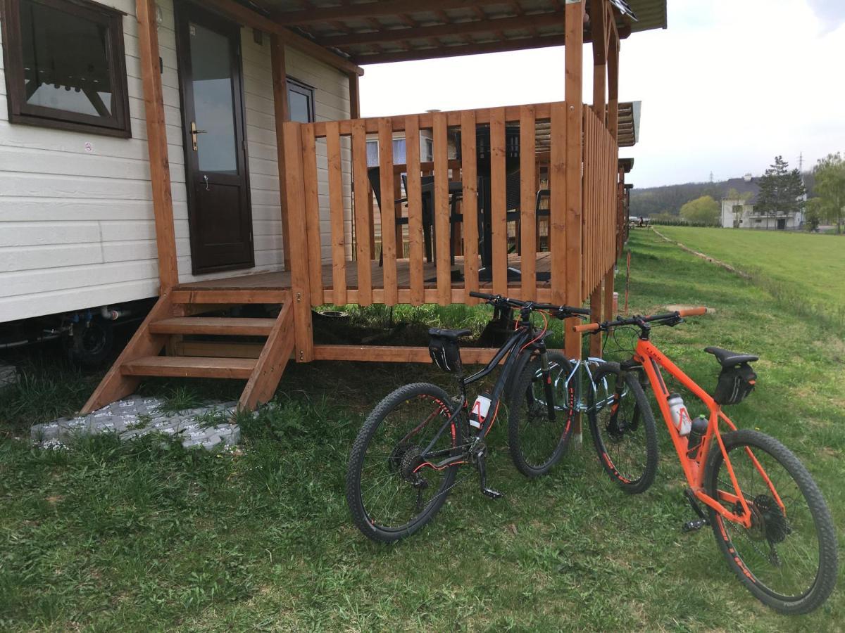 Mobilheim Chalet - Vyrovicka Prehrada Vyrovice Dış mekan fotoğraf
