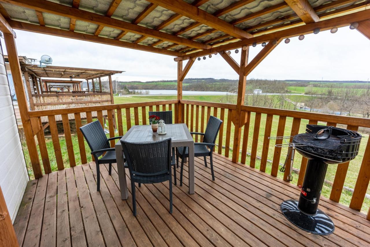 Mobilheim Chalet - Vyrovicka Prehrada Vyrovice Dış mekan fotoğraf