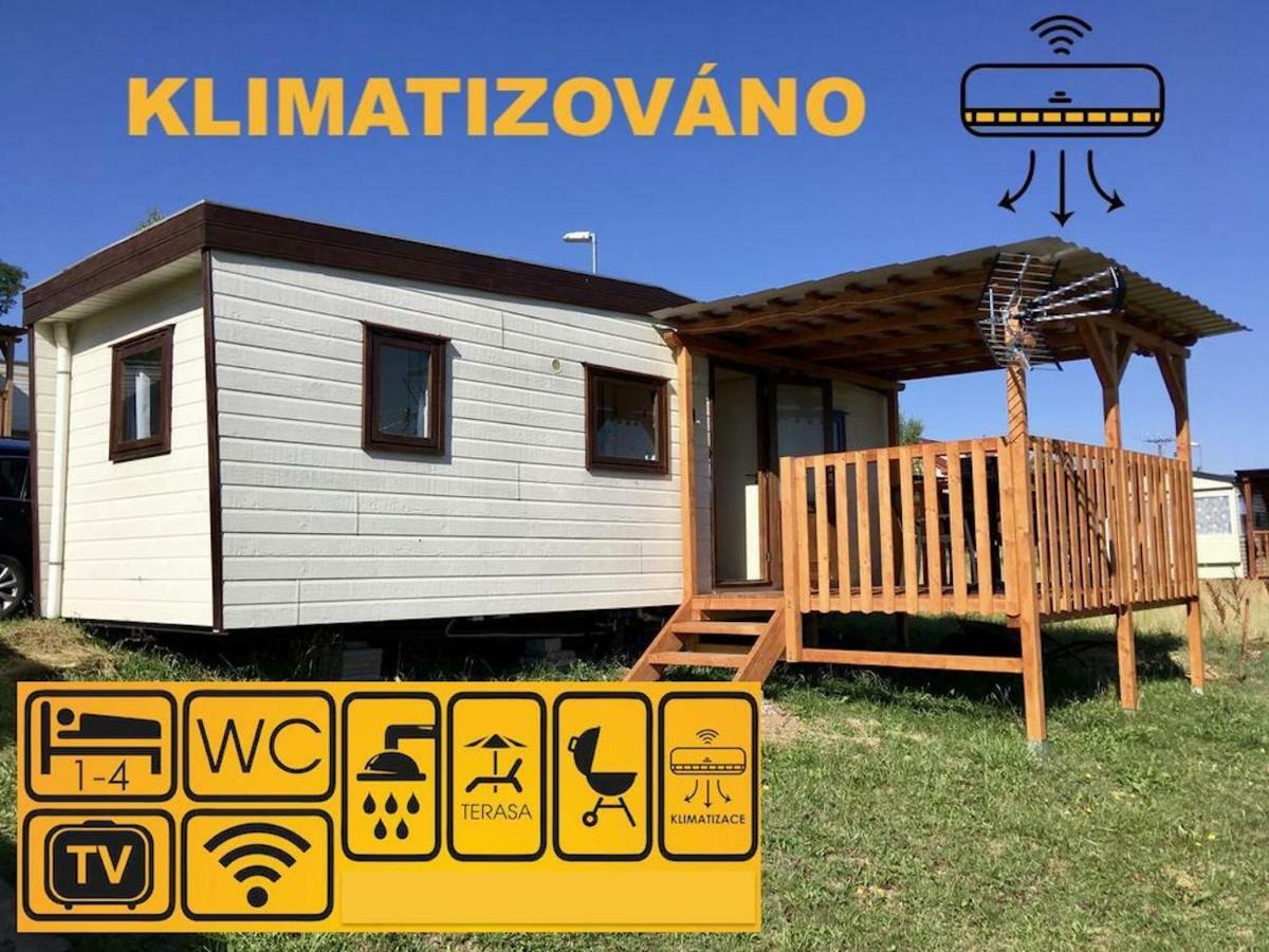 Mobilheim Chalet - Vyrovicka Prehrada Vyrovice Dış mekan fotoğraf