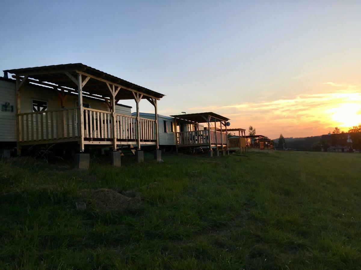 Mobilheim Chalet - Vyrovicka Prehrada Vyrovice Dış mekan fotoğraf