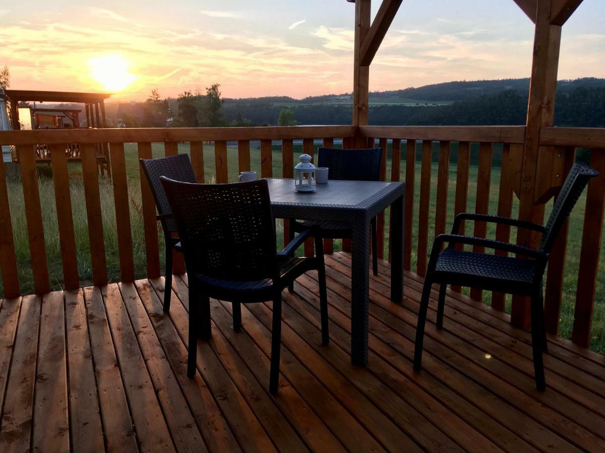 Mobilheim Chalet - Vyrovicka Prehrada Vyrovice Dış mekan fotoğraf
